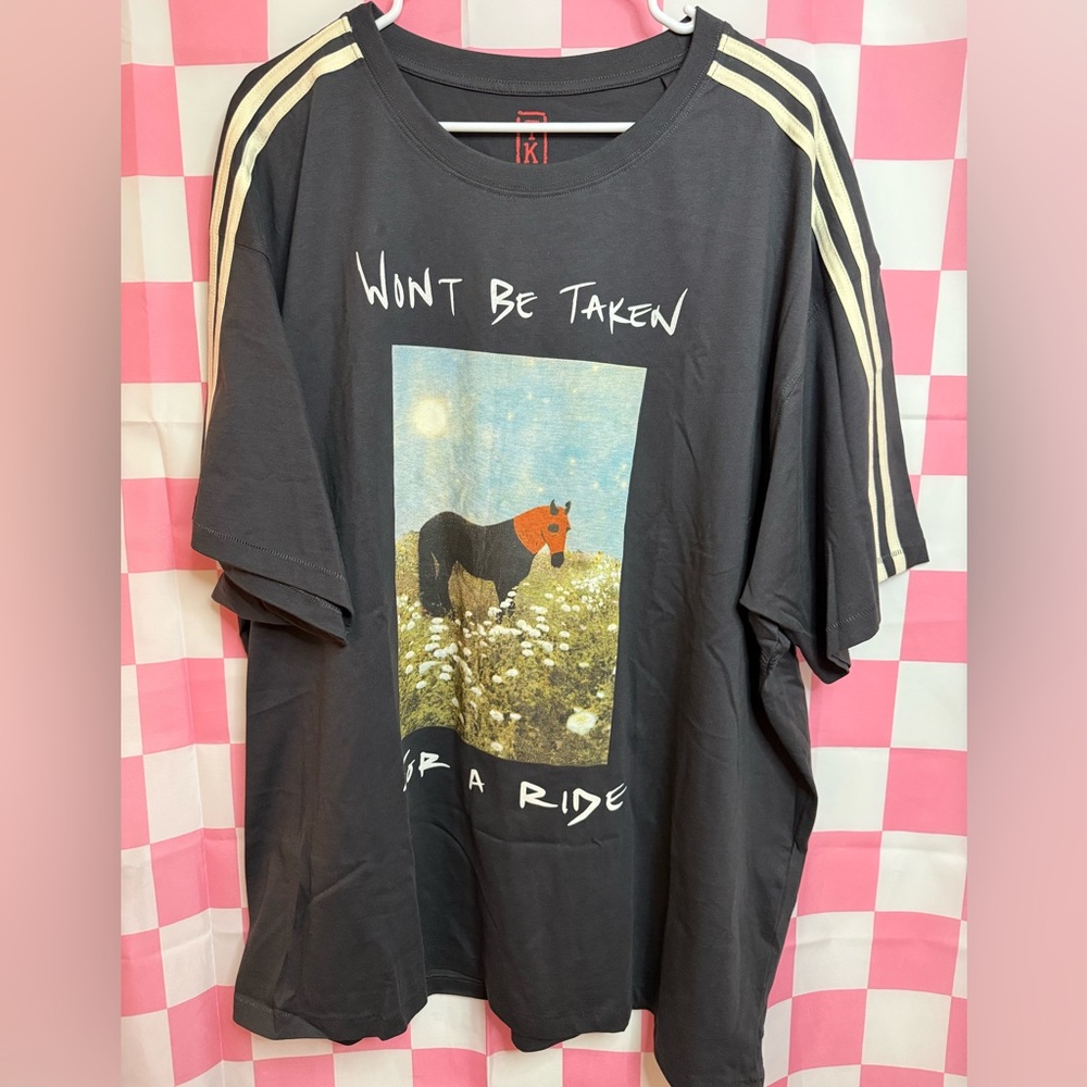 Tahnee Kelland, “Won’t Be Taken for a Ride” Oversized Graphic Tee